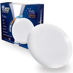 Lumax led plafonjera stella classic lumplo-20w 3cct (6000/4000/3000k) 1600lm 260x60 ( 006923 )