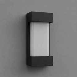 Spoljna zidna lampa 13174-89, crna