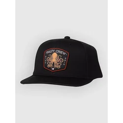 Salty Crew Tako Club Snapback Cap black