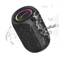 Bluetooth zvočnik Zealot Vibe 15W - prenosni zvočnik z močnimi basi, RGB osvetlitvijo in USB/microSD/AUX predvajanjem