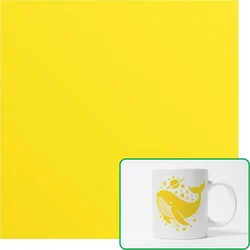 Bambu Lab Matte Removable Vinyl - Lemon Yellow