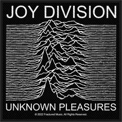 Joy Division Unknown Pleasures 2 Našitek za šivanje 100 x 100 mm