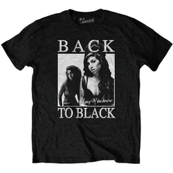Amy Winehouse Majica Back to Black Unisex Black S