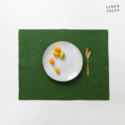 Lanen pogrinjek 35x45 cm True Green – Linen Tales