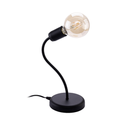 Jupiter 1673 - Stona lampa LUCE 1xE27/60W/230V crna