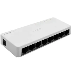 Switch Mrežni preklopnik Qoltec, 8x 100Mbps RJ45