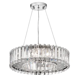 Kichler KL-CRYSTAL-SKYE8 - LED luster za kupatilo CRYSTAL SKYE 8xG9/3W/230V IP44