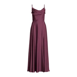Swing Večerna obleka 5AI13600 Bordo rdeča Regular Fit