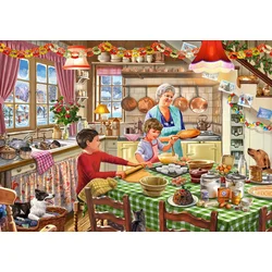 BlueBird - Puzzle Babičino božično peko - 2 000 kosov