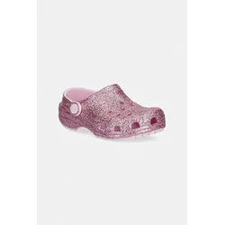 Crocs  Classic Chunky Glitter Clog T  Rožnata