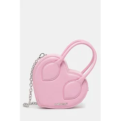 Usnjena torbica Heart Top Handle Bag
