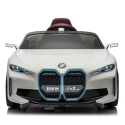 BMW I4 - Beli Dečiji automobil na akumulator ( 11564 )