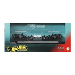 Hot wheels F1 paket 2 avtomobilčkov – Mercedes: Antonelli+Russel