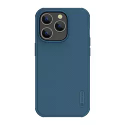 Maska Nillkin Super Frosted Shield Pro za iPhone 15 Pro Max plava