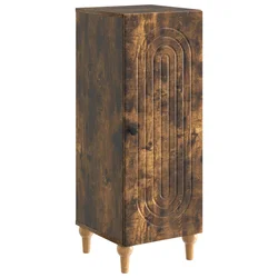 Kreveta Dimljeni hrast 33 x 34,5 x 90 cm Konstruirano drvo