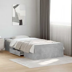 vidaXL Posteljna konstrukcija s prostorom za shranjevanje 80 x 200 cm