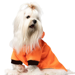 Paws & Whiskers Odelo za pse Mebranli Raincoat, Vodootporno, Narandžasto