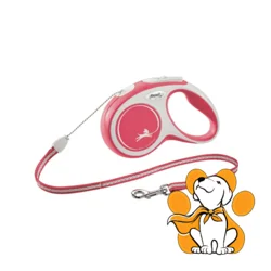 Flexi Comfort Cord S 8m, Povodac Za Pse U Crvenoj Boji Dužine 8 Metara