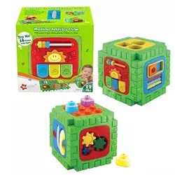Muzička aktiviti kocka za bebe 2 u1
