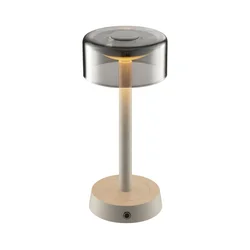 Brilliant - LED prigušiva punjiva dodirna stona lampa RAZOR LED/2,5W/5V 2700K IP44 siva