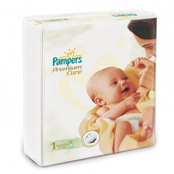 PAMPERS pelene PREMIUM CARE NEWBORN 78