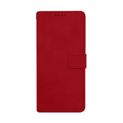 LEATHER LUX FLIP Maska za telefon za Samsung A55, Crvena