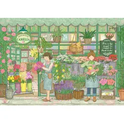Magnolia - Puzzle Fleuriste Camelia - 1 000 kosov