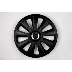 CAR 888 ACCESSORIES Univerzalne Ratkapne 15 Black/Hrom Abs Set