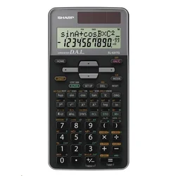 Kalkulator SHARP - EL531TGGY - siv - škatla - Solar baterija
