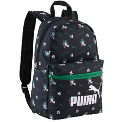 Ranac Phase Super Aoprint Small 1zip 1džep Puma 092430-01 crno-zeleni