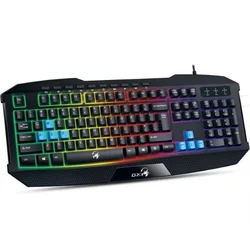 GENIUS K215 Scorpion Gaming USB US crna tastatura (TAS00600)