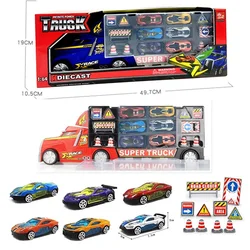 Set kamion sa autićima 1:64 SQ80621-G