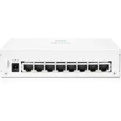 HPE Networking Instant On Switch Series 1430 8-Port Gb Unmanaged Layer 2 Ethernet Switch | 8X 1G | Fan-Less | US Cord (R8R45A#ABA)
