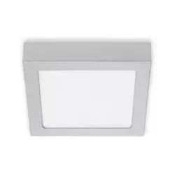 Briloner 7123-414 - LED plafonsko svetlo FIRE LED/12W/230V srebrno