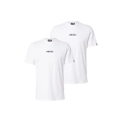 ELLESSE Majica Ollio črna/bela