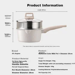 Jd Original Šerpa, 20cm, 2.4 l, Bela