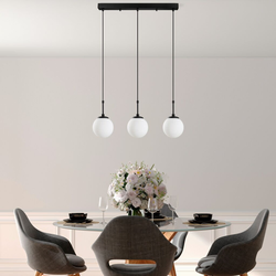 Opviq Luster Orbital-15-14011, 65x15x115cm, IP20, Belo-crni
