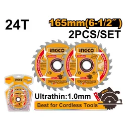Ingco tsb1653 tct list testere za drvo 2/1 165mm ( TSB1653 )