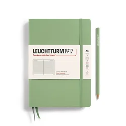 Notebook Medium (A5) Hardcover, Linije, Sage