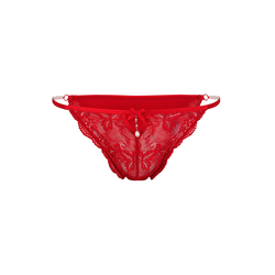 LASCANA Bikini hlačke, rdeča