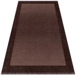 Decormat Vinilna preproga Rjavi okvir 60x90 cm