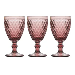 Tognana Set od 3 pehara Diamond, 30 cl, Ciklama