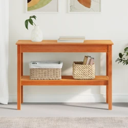 Konzolna stolica Vosak smeđa 110 x 40 x 75 cm Masivna borovina