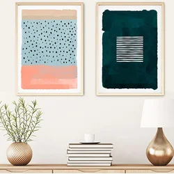 Wallity Uramljena slika Huhu55, 50x70 cm , 2 dela