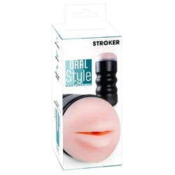 STROKER Oral Style Intimate Device with Discreet Case, 16.8 cm, TPE 50062520000