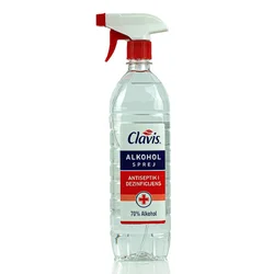 Clavis 70% Aalkohol sprej, antiseptik i dezificijent sa triger raspršivačem, 1L