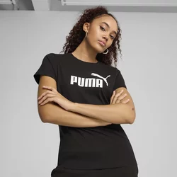Puma ESS NO. 1 LOGO TEE, ženska majica, crna 682370