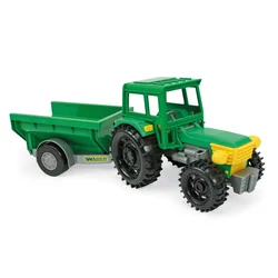 Kmečki traktor s prikolico v škatli 35022