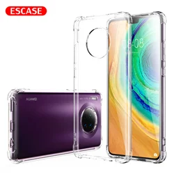 Escase Maska za mobilni telefon Huawei Mate 30, Providno-bela