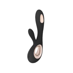 Lelo Soraya Wave Black vibrator koji stimuliše g-tačku i klitoris istovremeno